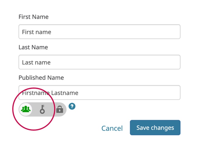 Change the visibility setting to everyone or trusted parties and save your changes.